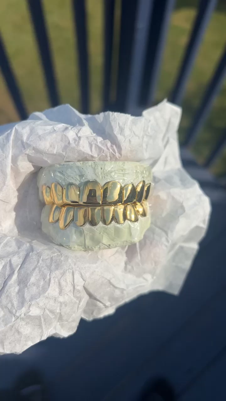 10k (NPG) Perm Cut Grillz