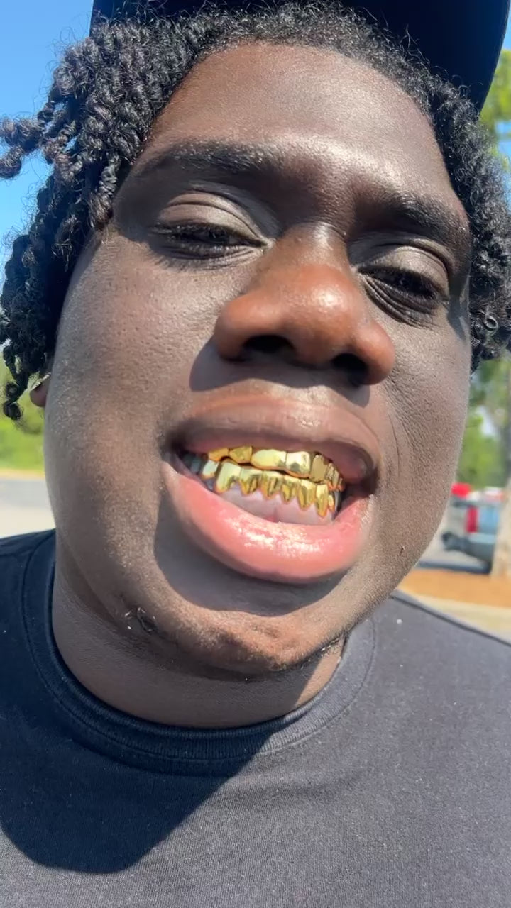 10k (NPG) Perm Cut Grillz