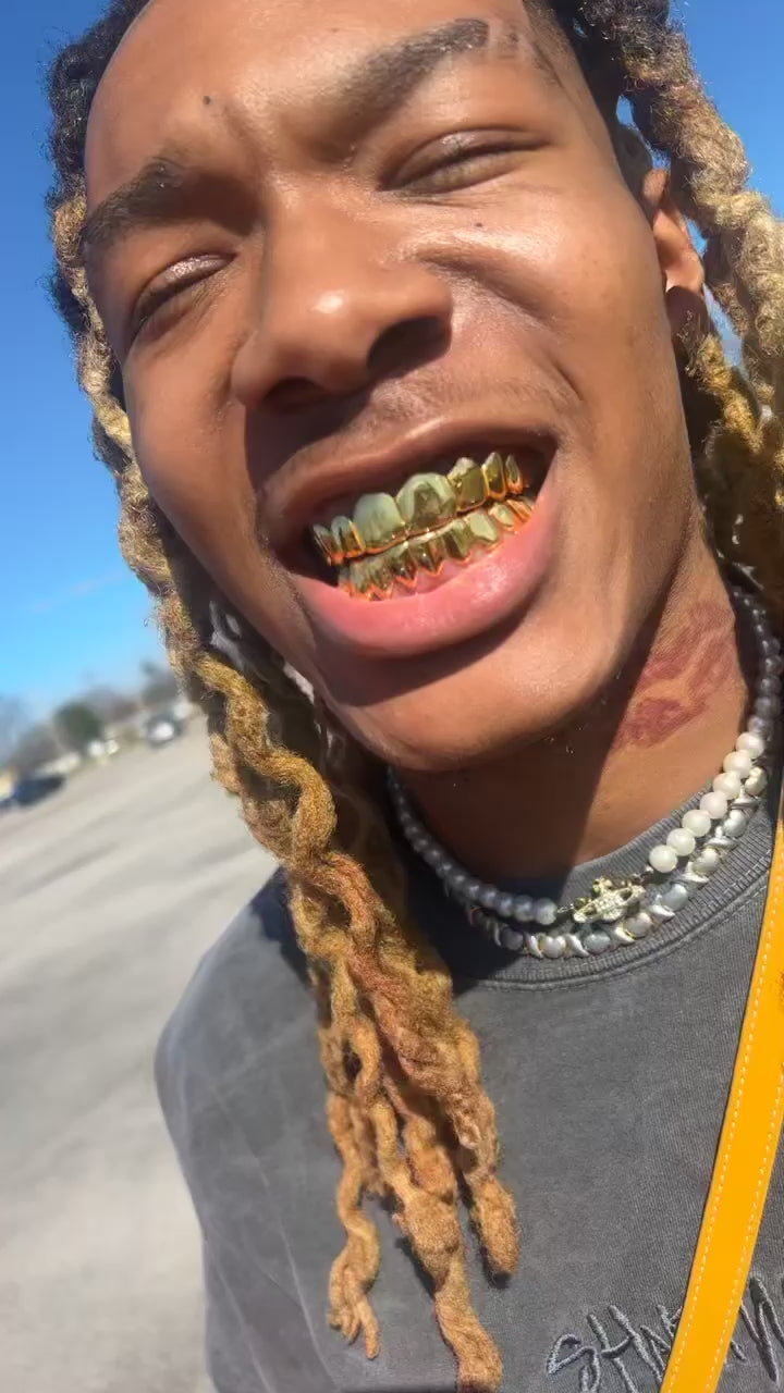 14k (NPG) Perm Cut Grillz